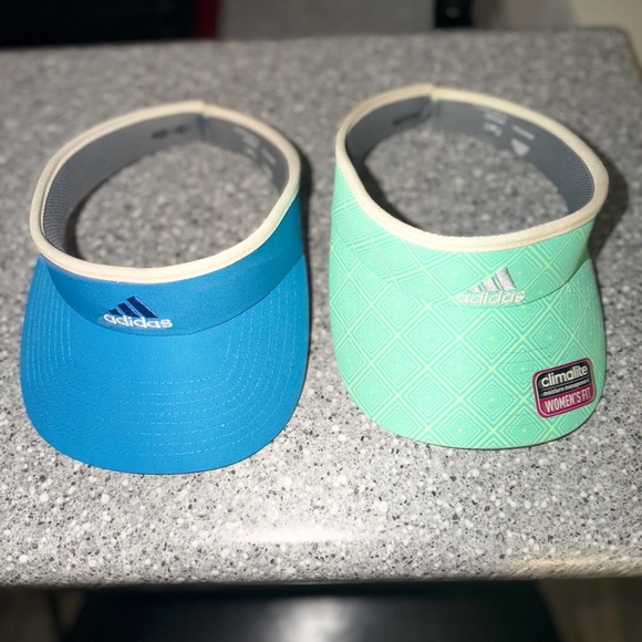 Adidas Aqua and Mint Visors - Picture 7 of 7